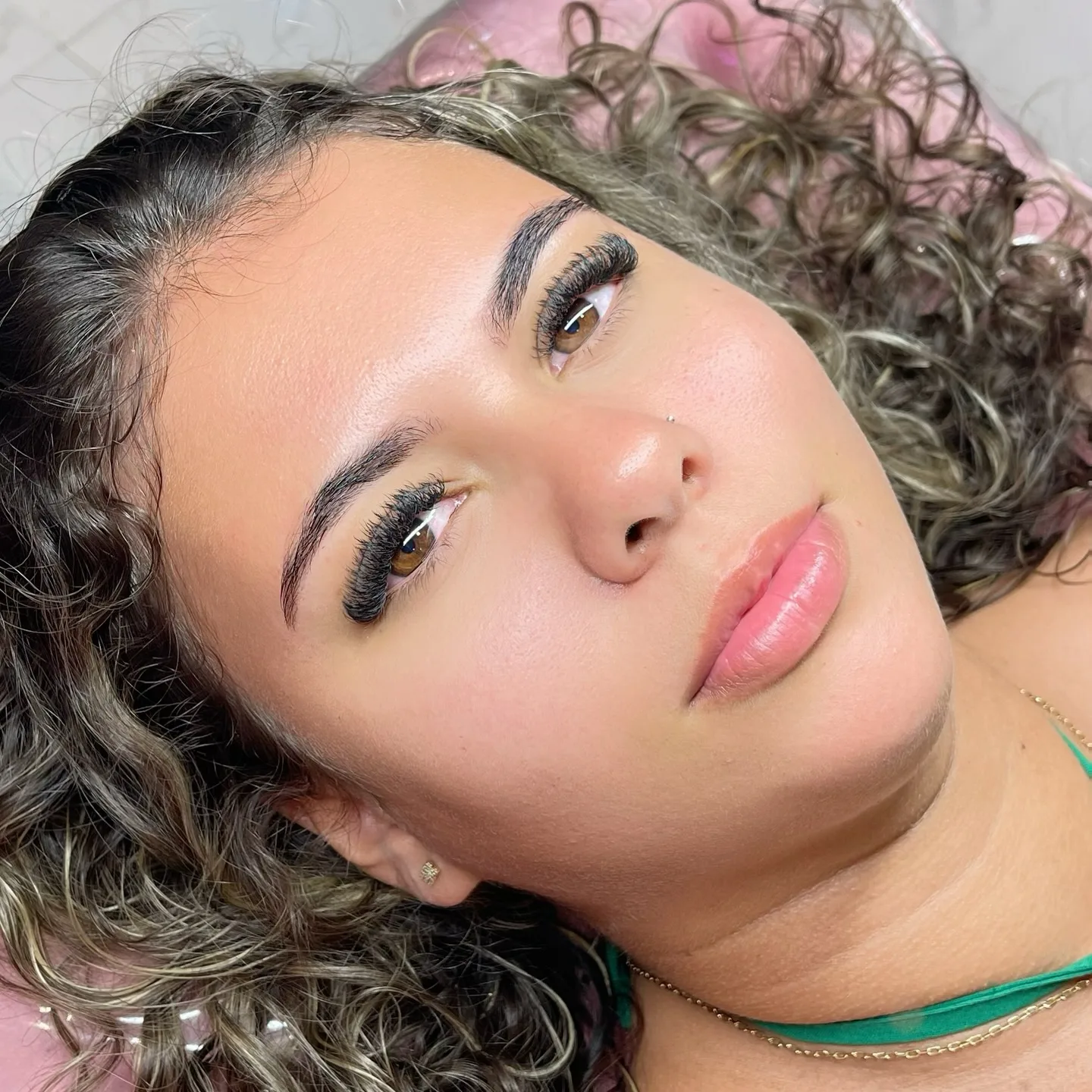 Resultado de extensão de cílios Volume Brasileiro, Nicolle Fernanda